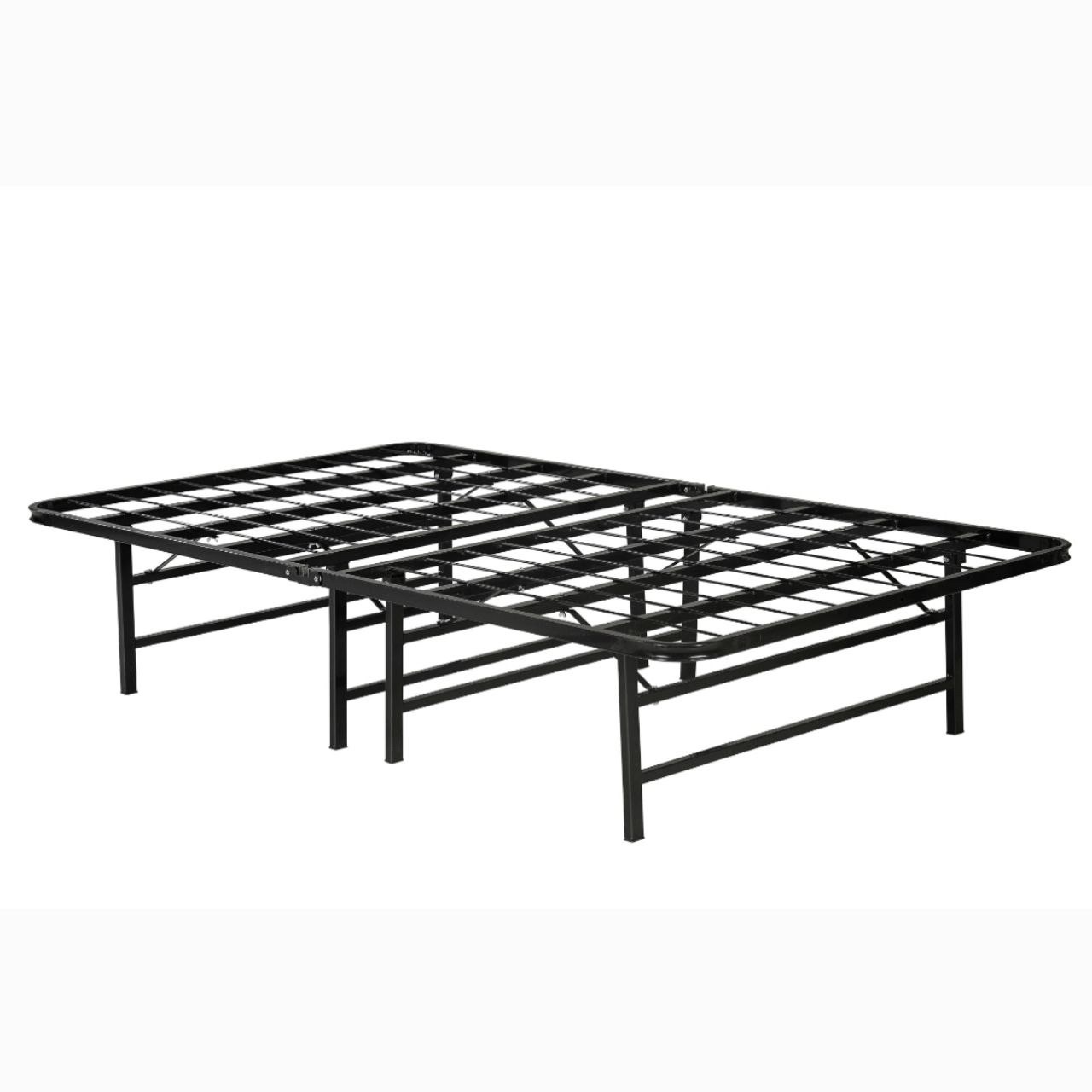 کفی تخت تاشوی فلزی (40*115*195) برند مشتاق(پسکرایه)